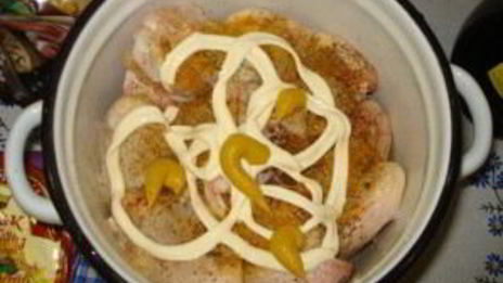 шашлык из куриных крыльев