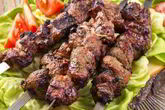 Шашлык из мяса ягненка