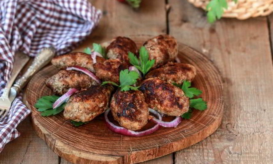 Рецепт шашлык из рубленого мяса