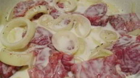 шашлык из свинины с луком