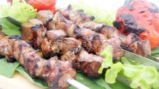 Шашлык из свинины с уксусом