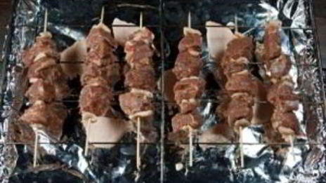 шашлык из свинины в духовке