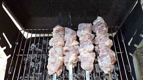 шашлык из свинины в кефире