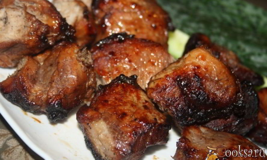 Рецепт шашлык из свиной вырезки в квасе