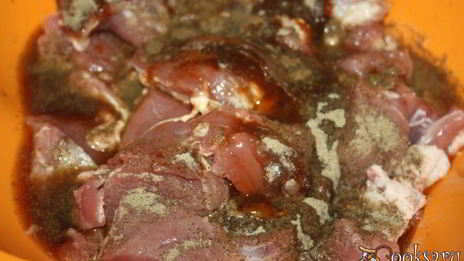 шашлык из свиной вырезки в квасе