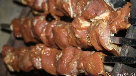 шашлык из свиной вырезки в квасе