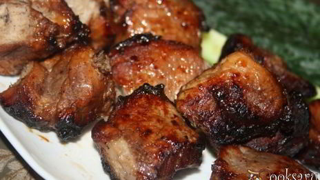 шашлык из свиной вырезки в квасе