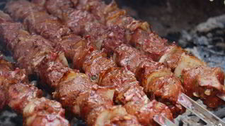 Шашлык из телятины диетический