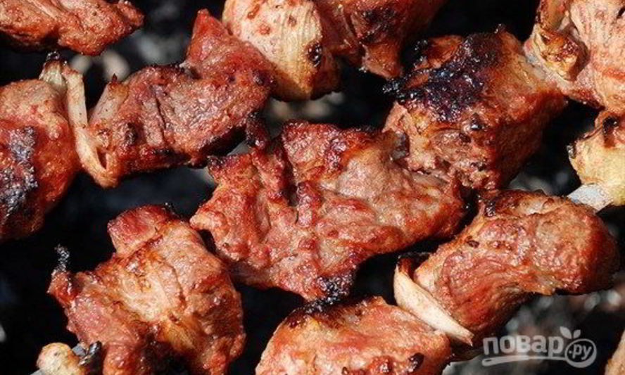 Рецепт шашлык на уксусе