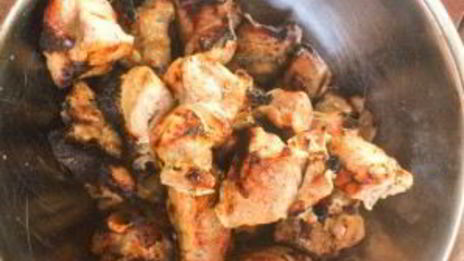 шашлык под водку