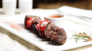 Шашлык с болгарским перцем