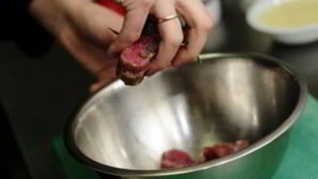 шашлык с болгарским перцем