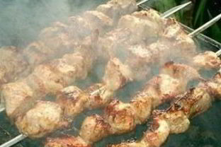 Шашлык свиной в луковом соке