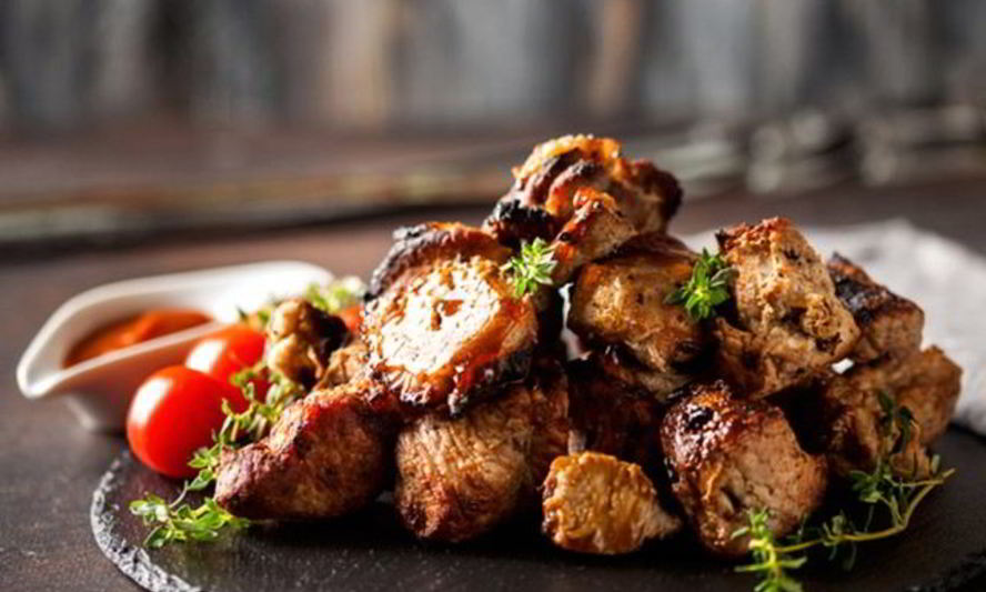 Рецепт шашлык в маринаде из тертого лука и уксуса