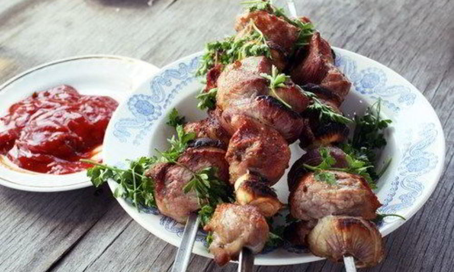Рецепт шашлыки из баранины в гранатовом маринаде