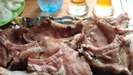 сочный шашлык из свинины