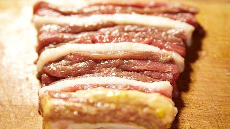 татарский сочный шашлык из баранины