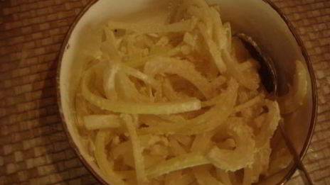 капустные шницели с луковой заправкой