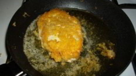 куриный шницель с сыром