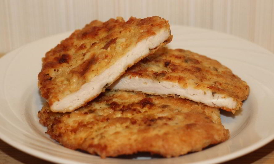 Рецепт куриный шницель