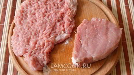 шницель из говядины