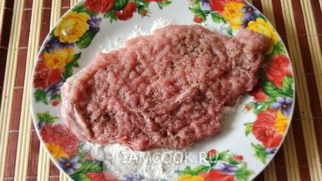 шницель из говядины