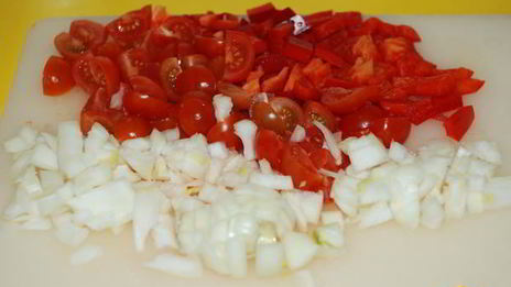 шницель из индейки с зеленью