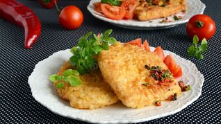 Шницель из индейки