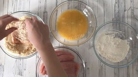 шницель из индейки