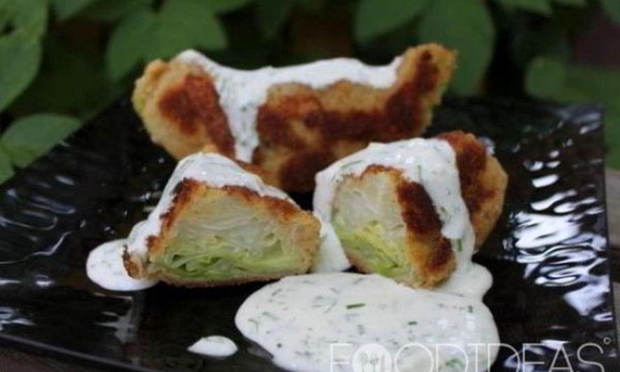 Рецепт шницель из капусты