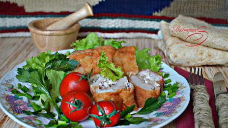 шницель из свинины по-карагеоргиевски