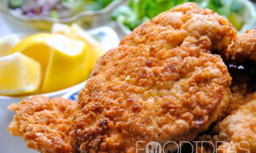 Рецепт шницель из свинины