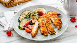 Шницель по-милански