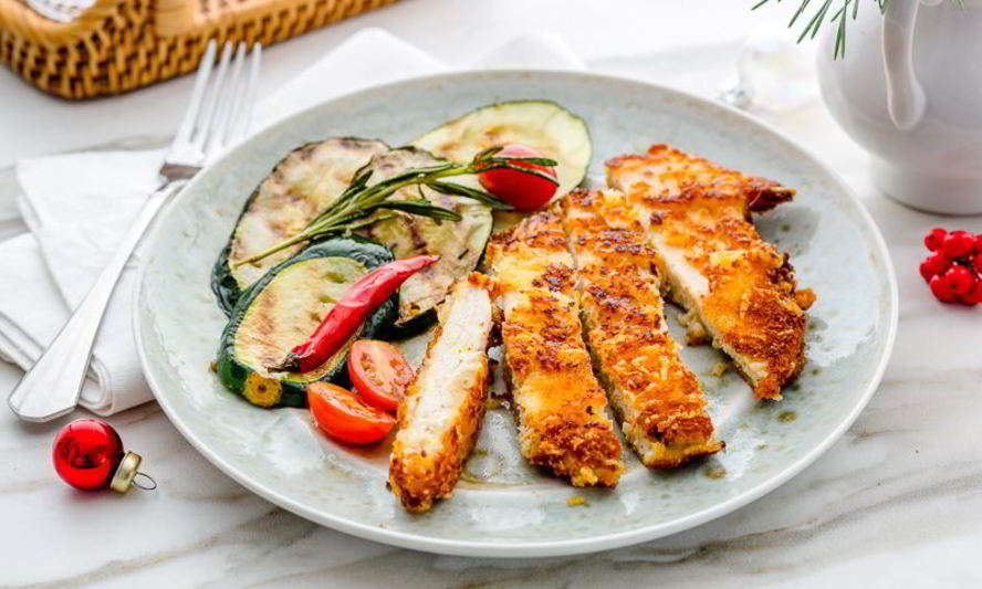 Рецепт шницель по-милански