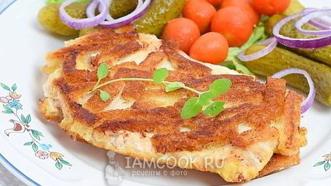 шницель по-столичному