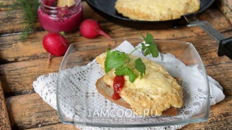 шницель с сыром