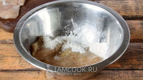шницель с сыром