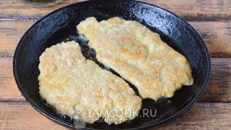 шницель с сыром