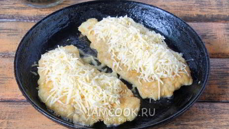 шницель с сыром