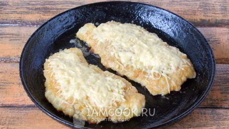 шницель с сыром