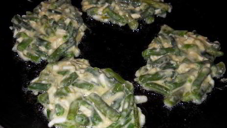 шницель вегетарианский из стручковой фасоли