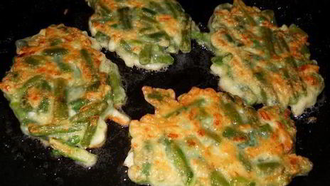 шницель вегетарианский из стручковой фасоли