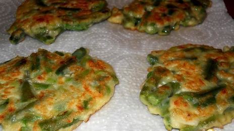 шницель вегетарианский из стручковой фасоли