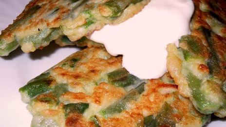 шницель вегетарианский из стручковой фасоли