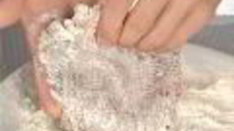 свиной шницель с яблочным соусом