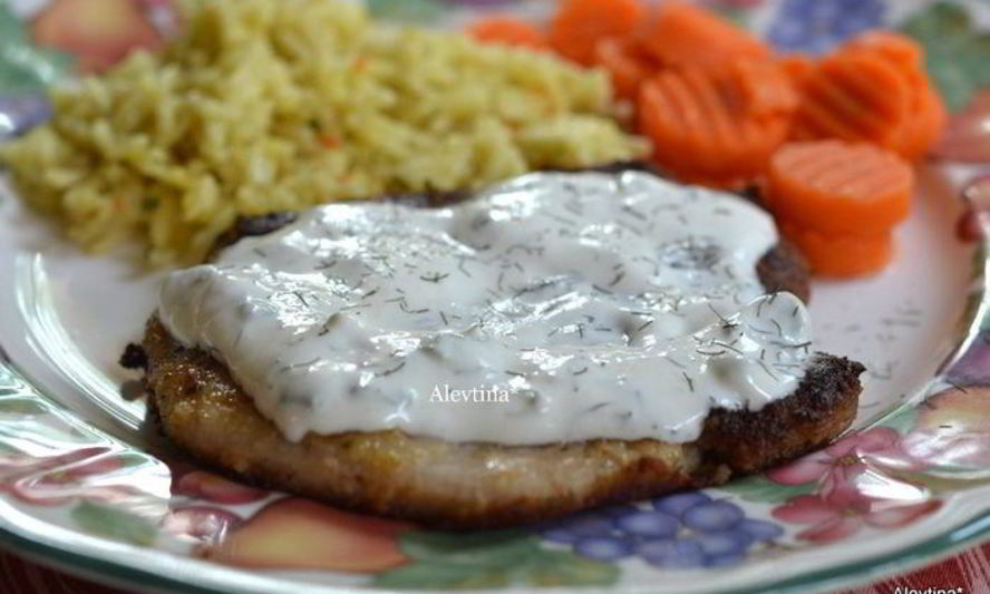 Рецепт свиной шницель