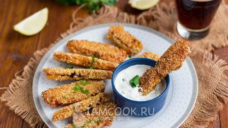 вегетарианский грибной шницель