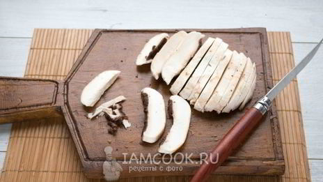 вегетарианский грибной шницель