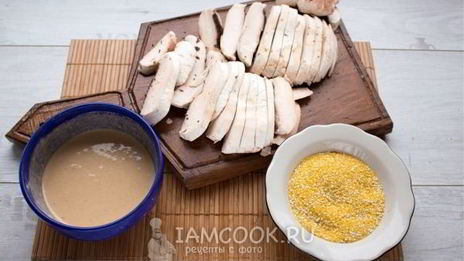 вегетарианский грибной шницель