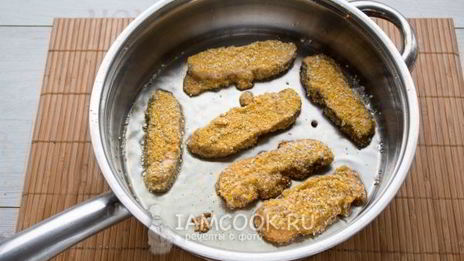 вегетарианский грибной шницель